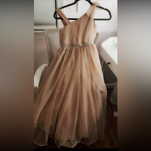 Elegant Cream Kids Dress